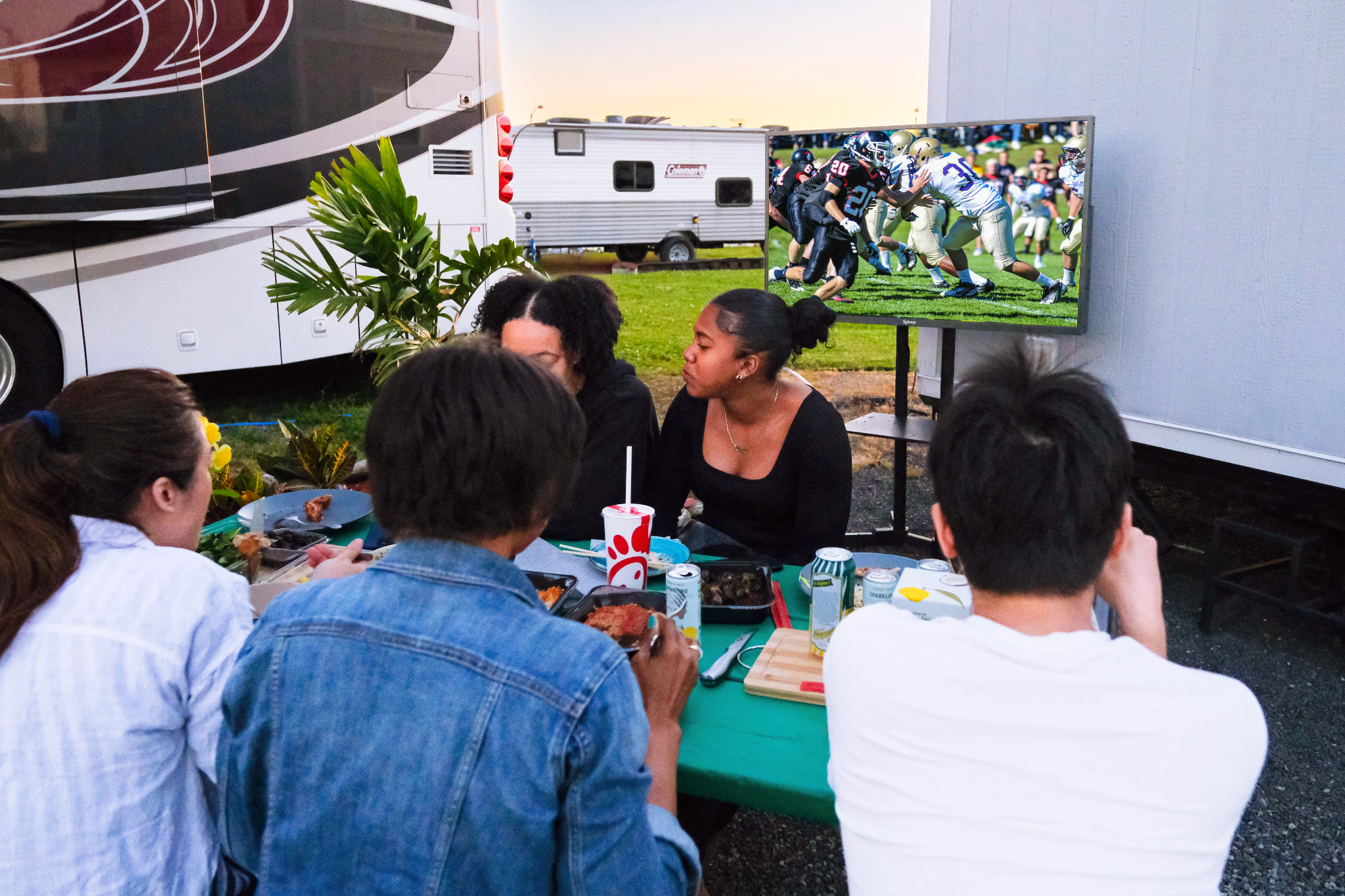 Sylvox Captivates Audience at Summer Camping Showcase with Cutting-Edge Outdoor Waterproof TV