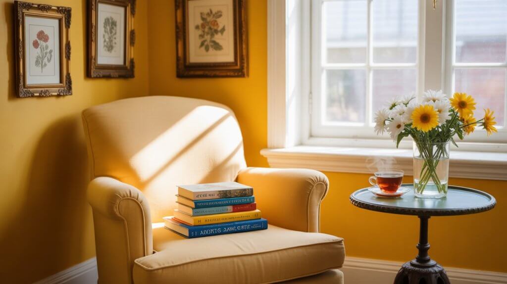 A well painted room
